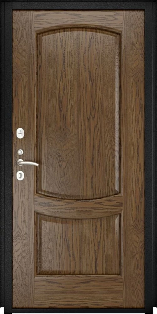 Входная дверь ДвериПРО Авеста Лаура-2 (16мм, светлый мореный дуб) DPRO196014 внутренняя сторона