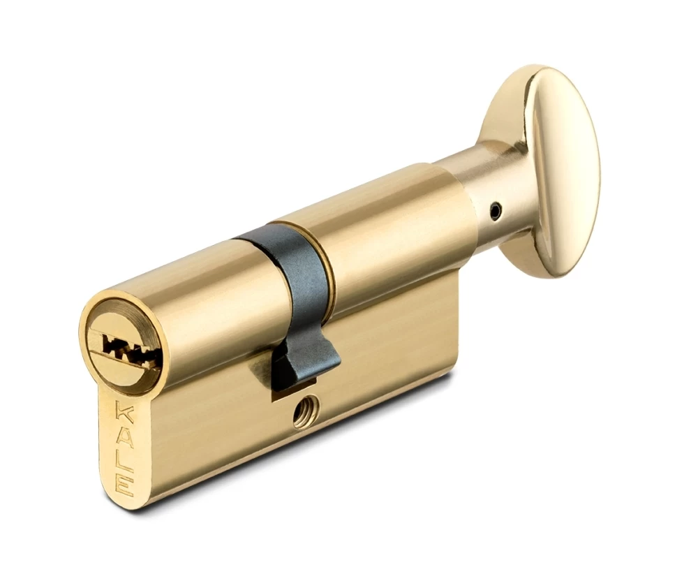 Фото Цилиндровый механизм с вертушкой 164 SM/68 (26+10+32) mm латунь 5 кл.