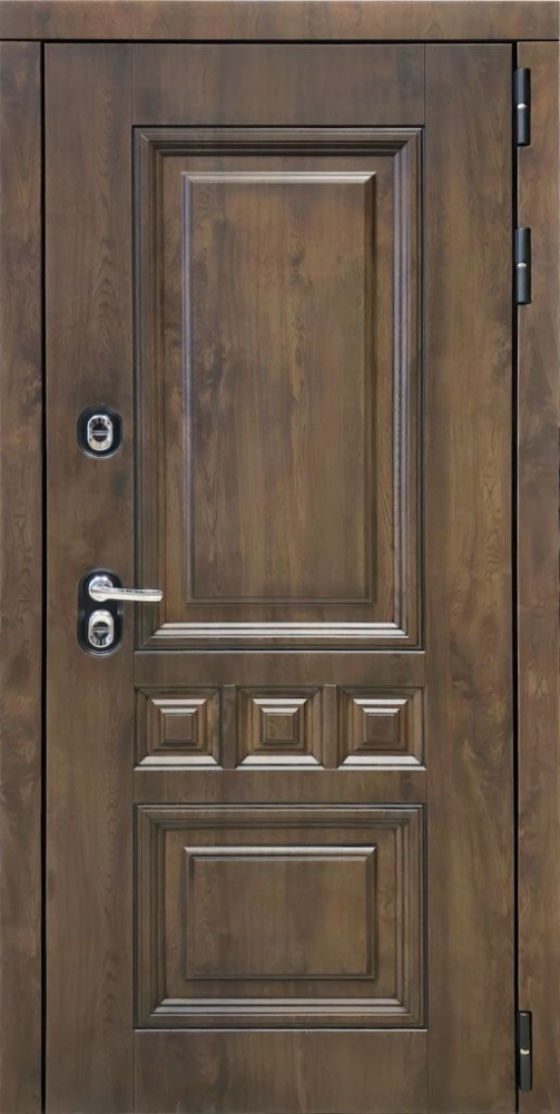 Входная дверь ДвериПРО Аура ФЛ-707 (10мм, белый софт) DPRO195508 внешняя сторона